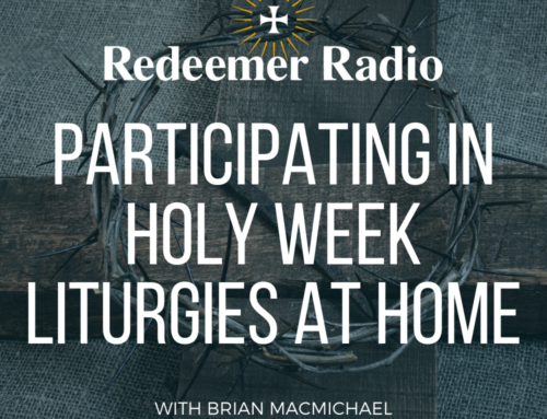 Participating in Holy Week Liturgies at Home